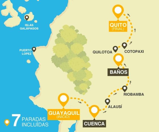 Rutas de Viaje a Nivel Nacional Planificación de Viajes